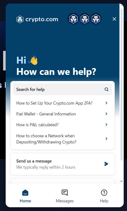Crypto.com qo'llab-quvvatlash xizmatiga qanday murojaat qilish kerak Crypto.com qo'llab-quvvatlash xizmatiga qanday murojaat qilish kerak