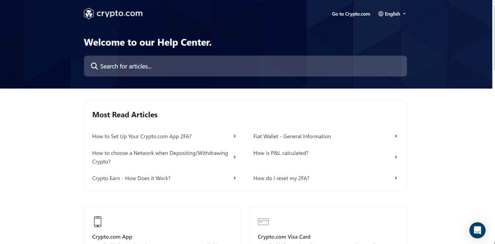 Crypto.com qo'llab-quvvatlash xizmatiga qanday murojaat qilish kerak Crypto.com qo'llab-quvvatlash xizmatiga qanday murojaat qilish kerak