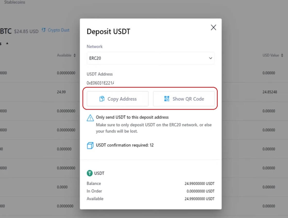 Cách gửi tiền vào Crypto.com Cách gửi tiền vào Crypto.com