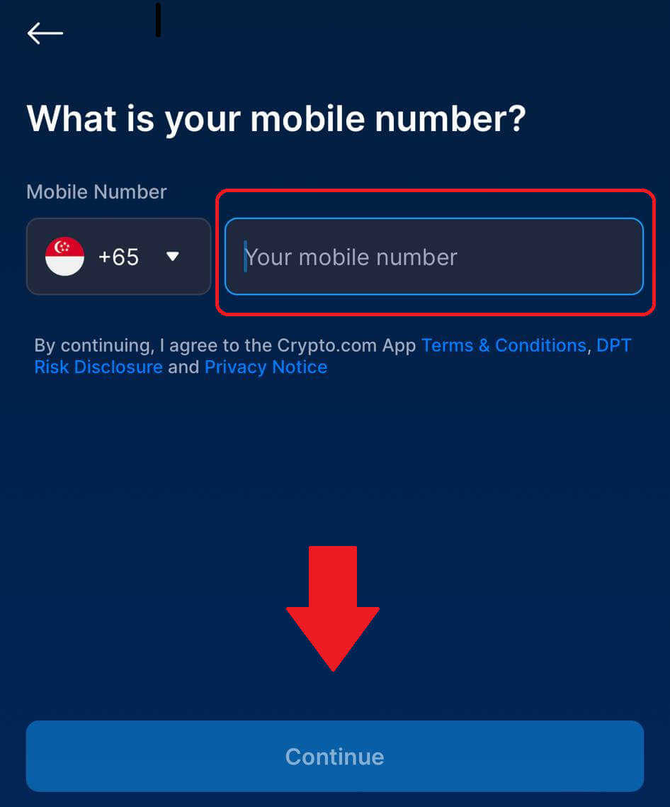 Mokhoa oa ho netefatsa ak'haonte ho Crypto.com Mokhoa oa ho netefatsa ak'haonte ho Crypto.com